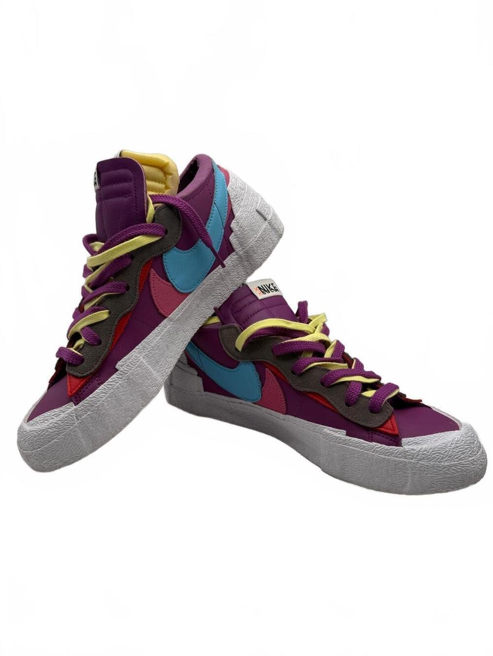 Nike Blazer Low Sacai Kaws Purple/Blue/Multi Sneakers Size 11